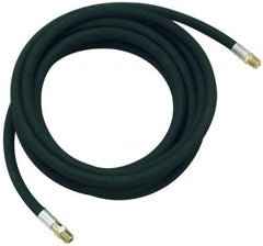Air/Water Hose, 3/8" x 50' , w/ 1/4"NPTM RGDx1/4"Swivel,300PSI EA