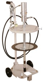 120Lb Grease Kit: HD 2Whl Cart Hose,Cover,Follower PL8,FR,RGD EA