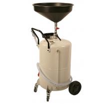 Used Oil Drain, 21 Gallon w/1/2" Quick Connect, Black EA