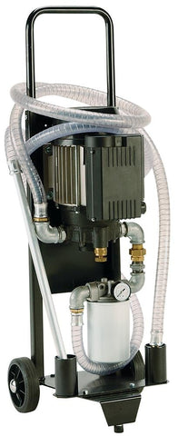 7GPM Oil Filter Cart, 115 VAC w/ 11 Micron Beta 1,000 Filter EA