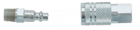Quick Connect Air Coupler Set, 1/2" EA