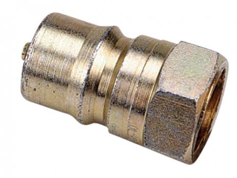 Dry Break Disconnect, 1" Male Nipple EA