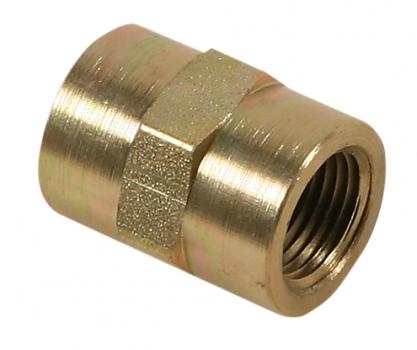 Coupler, 1" NPTF x 1" NPTF