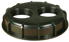 6" IBC Tote Cap w/ Two 2" NPS Openings