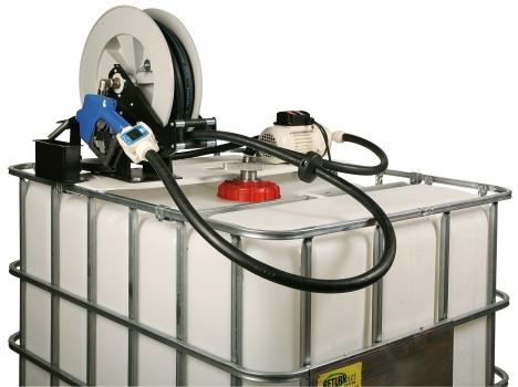 DEF Tote System w/ 25' Reel, Auto Nozzle (115 VAC)