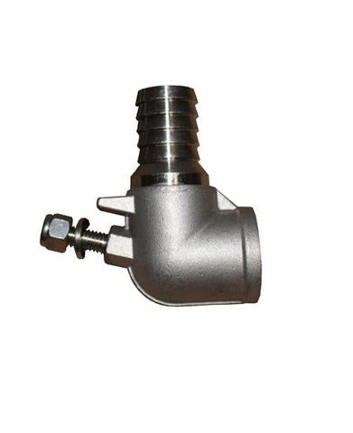 ELBOW KIT, FOR STAND STAINLESS STEEL 1" BARB X FNPT EA