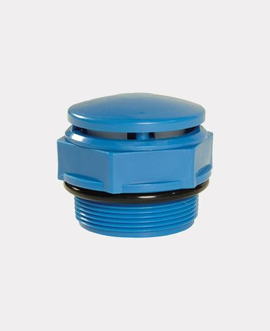 1-WAY VENTING BREATHER CAP BLUE (2") EA