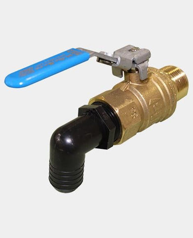BRASS BALL VALVE KIT 1" EA