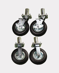 8" PNEUMATIC WHEEL KIT WITH ATTACHMENT LEGS EA