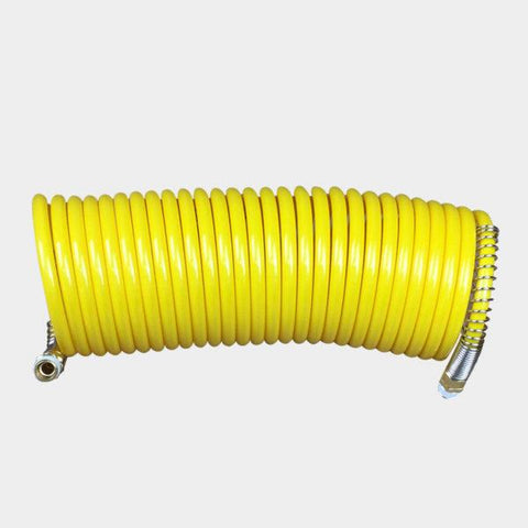 1/4" X 25' COILED WATER HOSE  EA